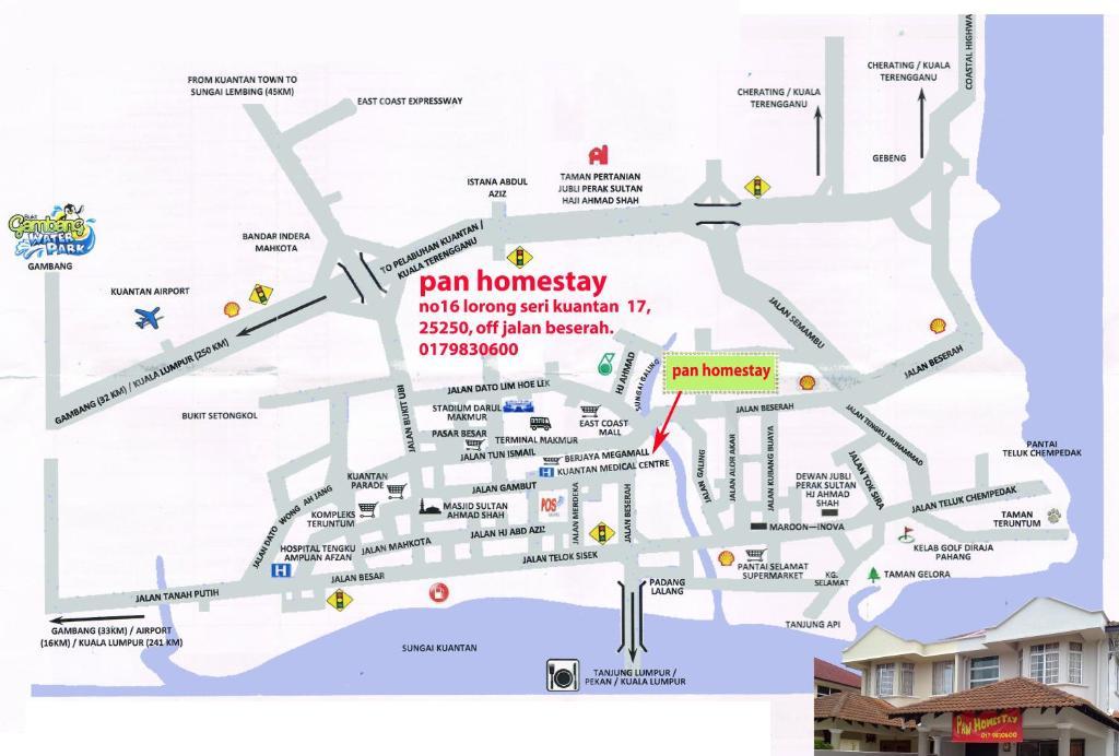 Pan Homestay Kuantan Kültér fotó